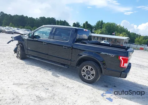2017 Ford F150 Xlt z USA, uszkodzony, nr VIN 1FTEW1EP2HFA39438